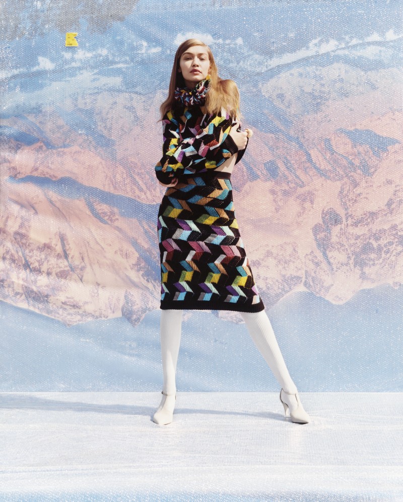 Gigi Hadid Missoni FW17 Campaign