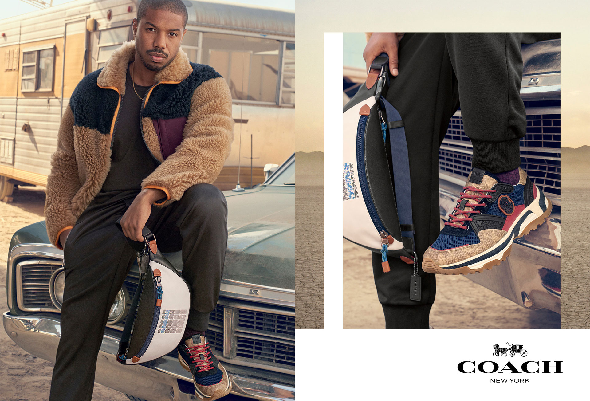 Michael B. Jordan Coach Spring Ad Campaign