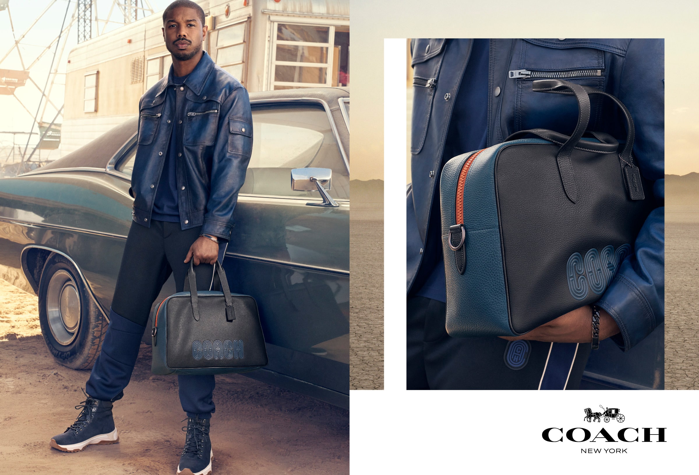 Michael B. Jordan Coach Spring Ad Campaign
