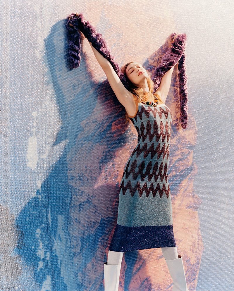 Gigi Hadid Missoni FW17 Campaign
