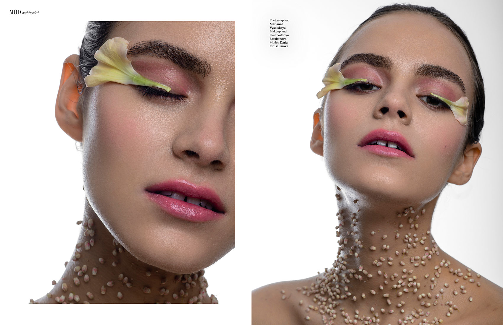 'Love in Flowers' by Marianna Vysotskaya webitorial MOD Magazine