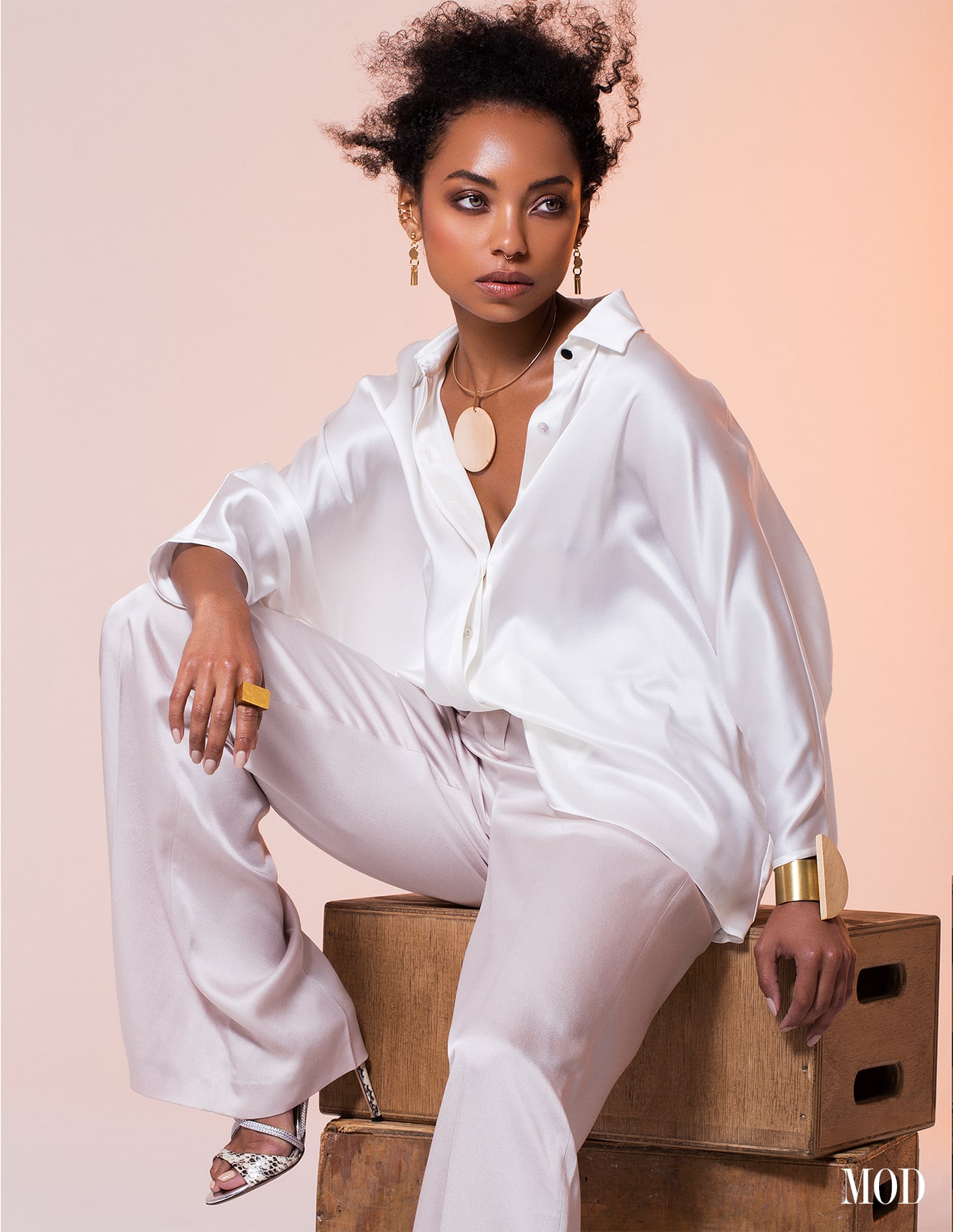 MOD Magazine Cover Logan Browning Photoshoot Brandon Lundby