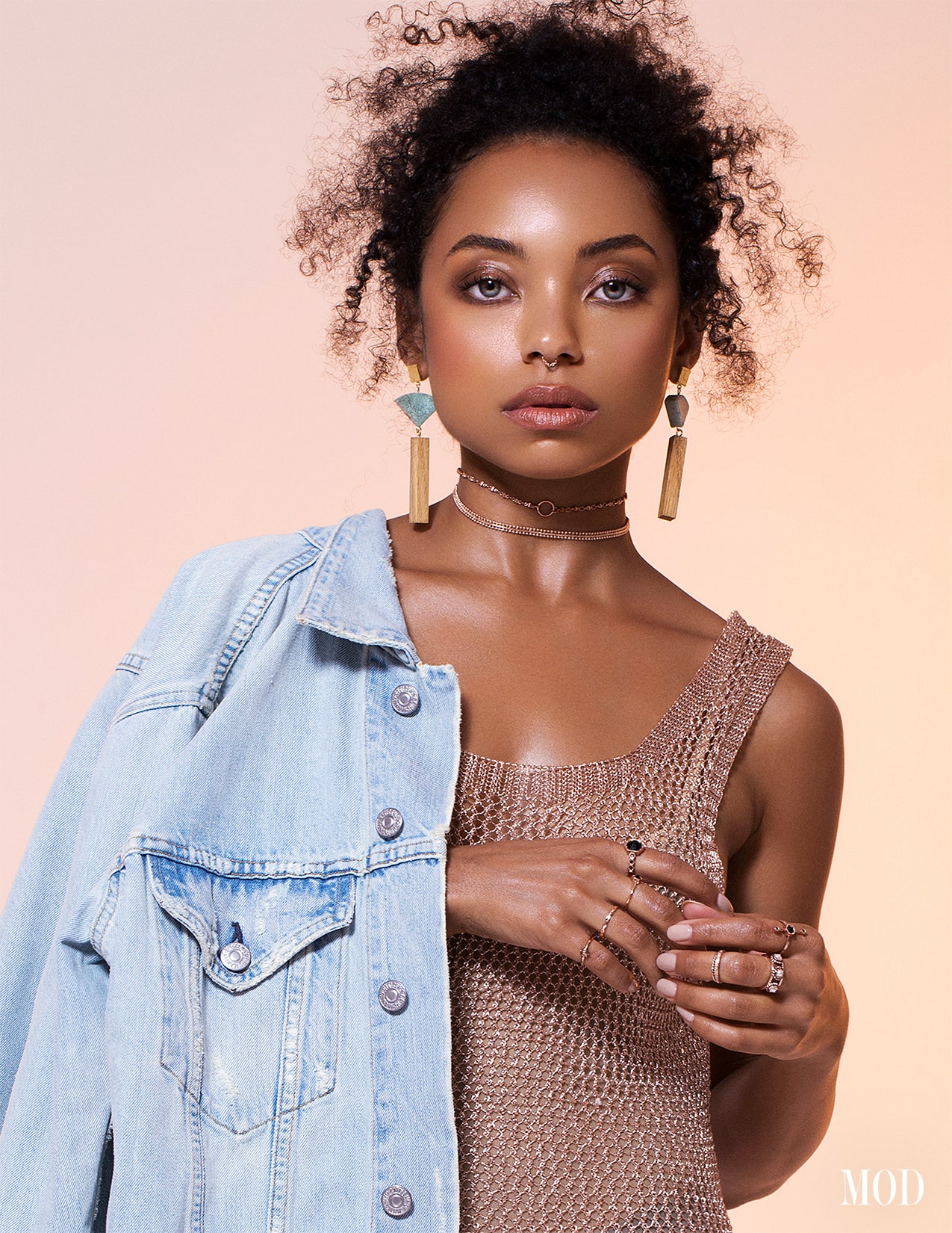 MOD Magazine Cover Logan Browning Photoshoot Brandon Lundby