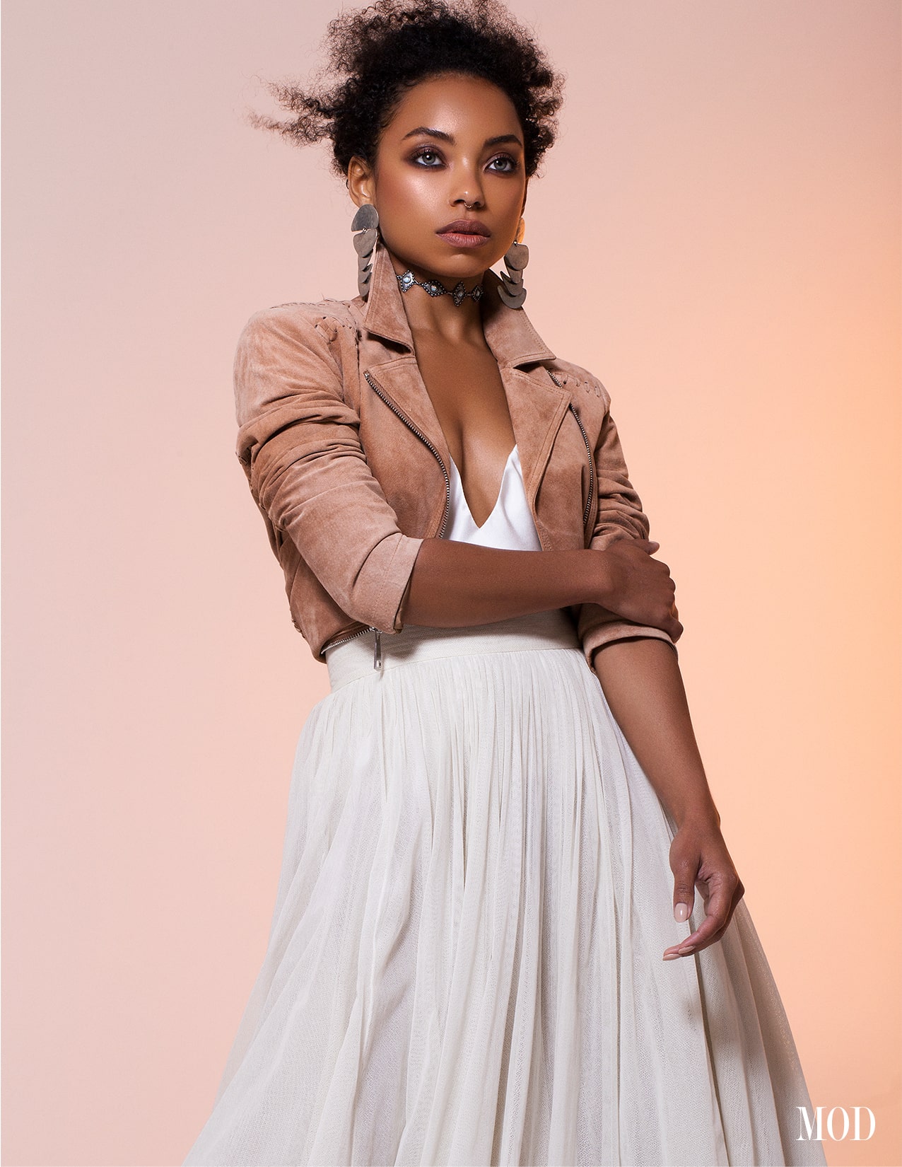 MOD Magazine Cover Logan Browning Photoshoot Brandon Lundby