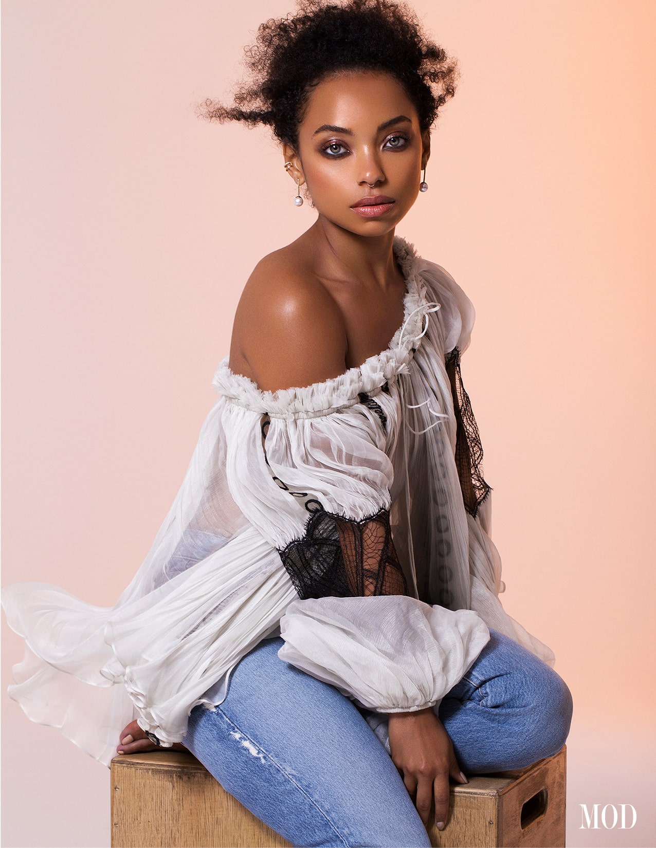 MOD Magazine Cover Logan Browning Photoshoot Brandon Lundby