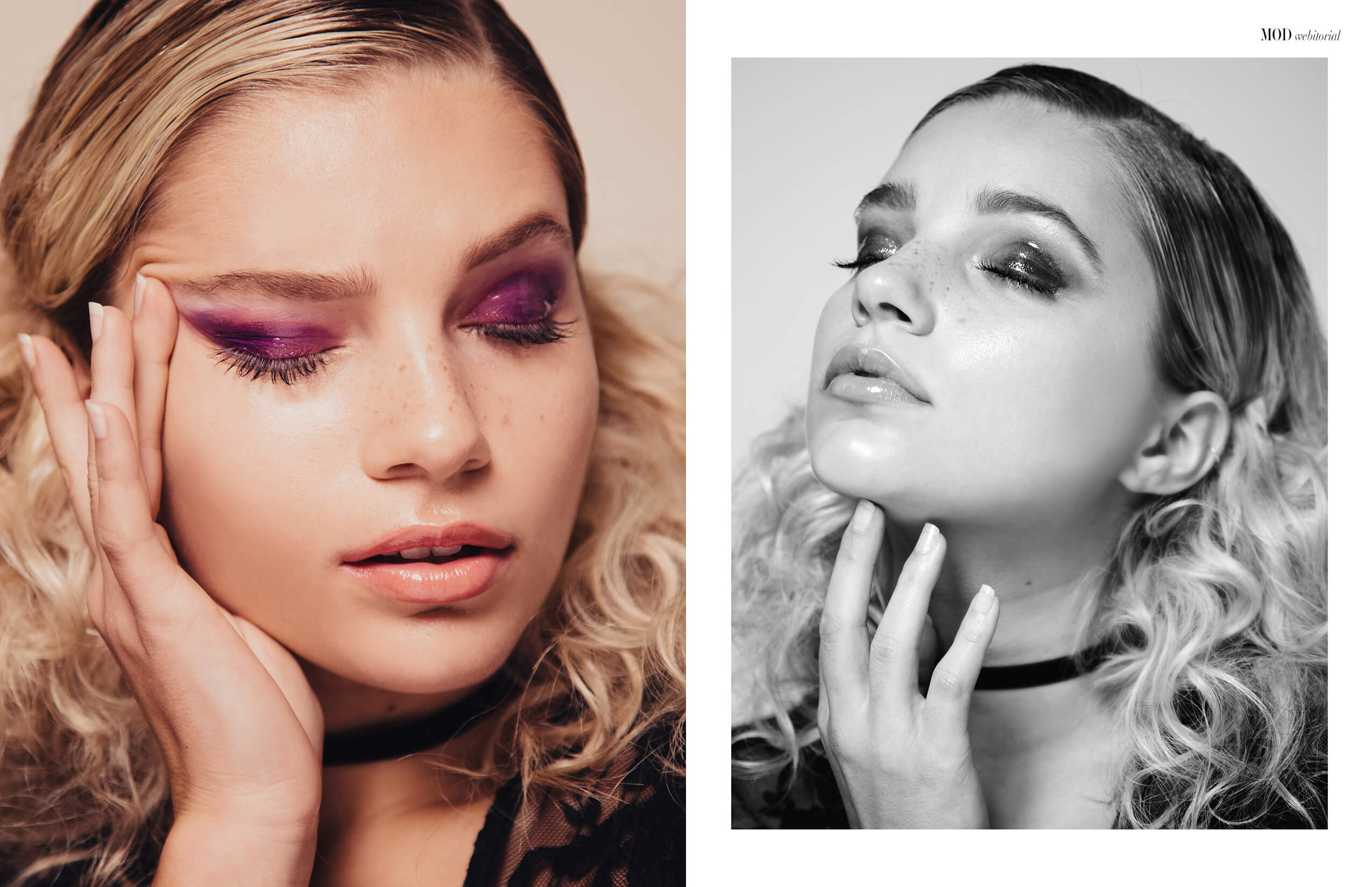 MOD Magazine webitorial Glam & Glossy by Hope Helmuth