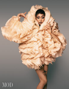 Tati Gabrielle, Netflix 'You' actress - MOD Magazine cover 