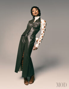 Tati Gabrielle, Netflix 'You' actress - MOD Magazine cover 