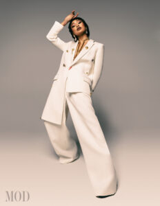 Tati Gabrielle, Netflix 'You' actress - MOD Magazine cover 