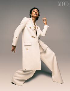 Tati Gabrielle, Netflix 'You' actress - MOD Magazine cover 