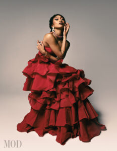 Tati Gabrielle, Netflix 'You' actress - MOD Magazine cover 