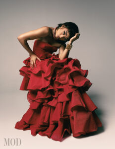 Tati Gabrielle, Netflix 'You' actress - MOD Magazine cover 