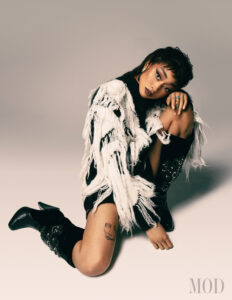 Tati Gabrielle, Netflix 'You' actress - MOD Magazine cover 