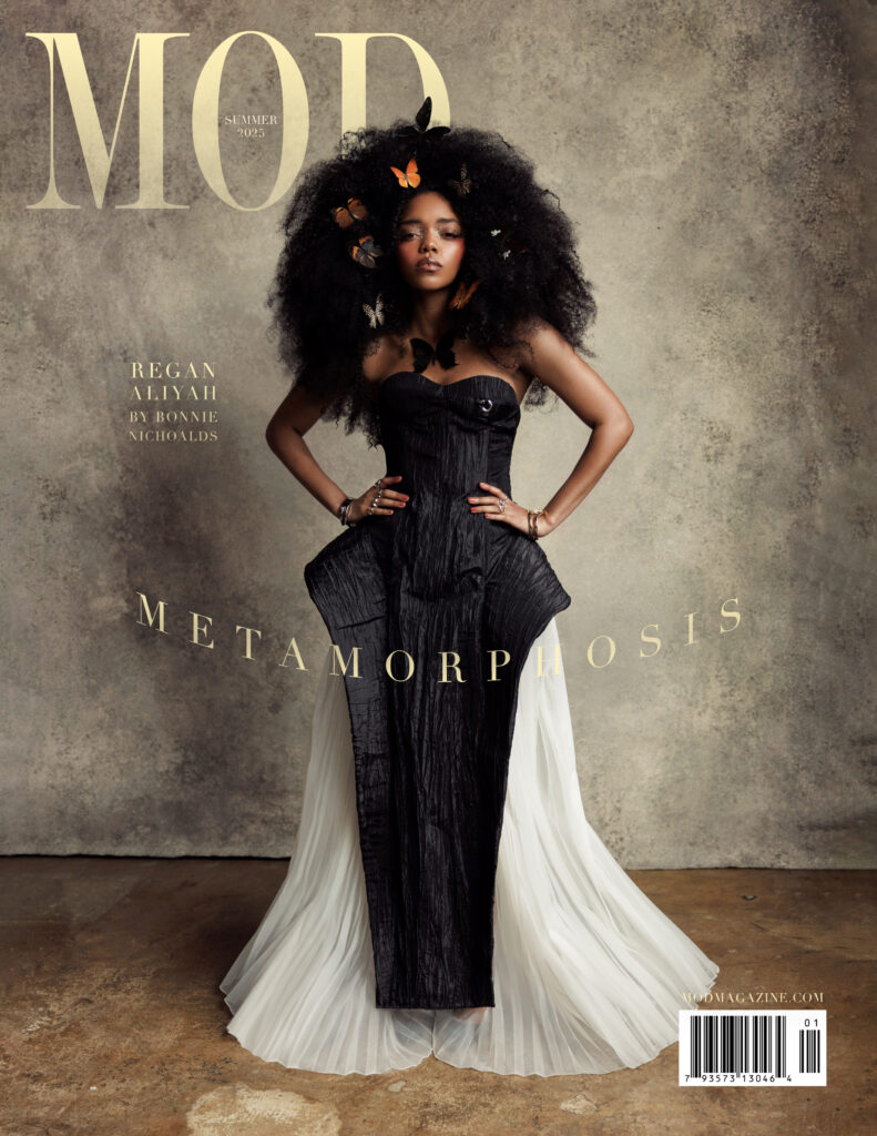 MOD Magazine Cover Regan Aliyah Ironheart MCU Actress Fashion Photo Shoot