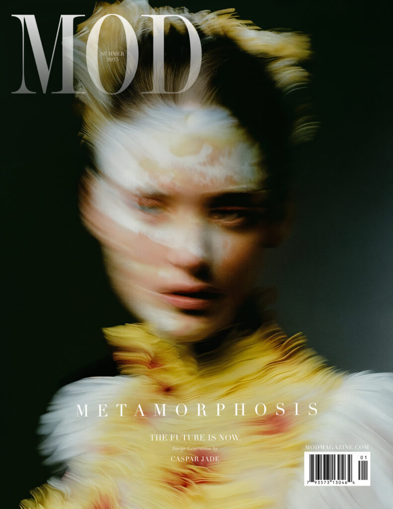 MOD Magazine Cover AI Fashion Photo Shoot Caspar Jade