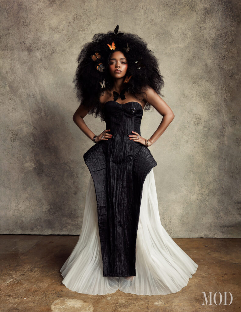 MOD Magazine Cover Regan Aliyah Ironheart MCU Actress Fashion Photo Shoot