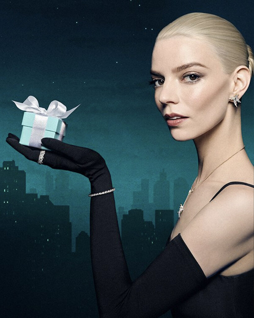 Tiffany & Co. Holiday 2025 Campaign Anya Taylor-Joy MOD Magazine
