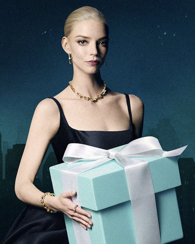 Tiffany & Co. Holiday 2025 Campaign Anya Taylor-Joy MOD Magazine