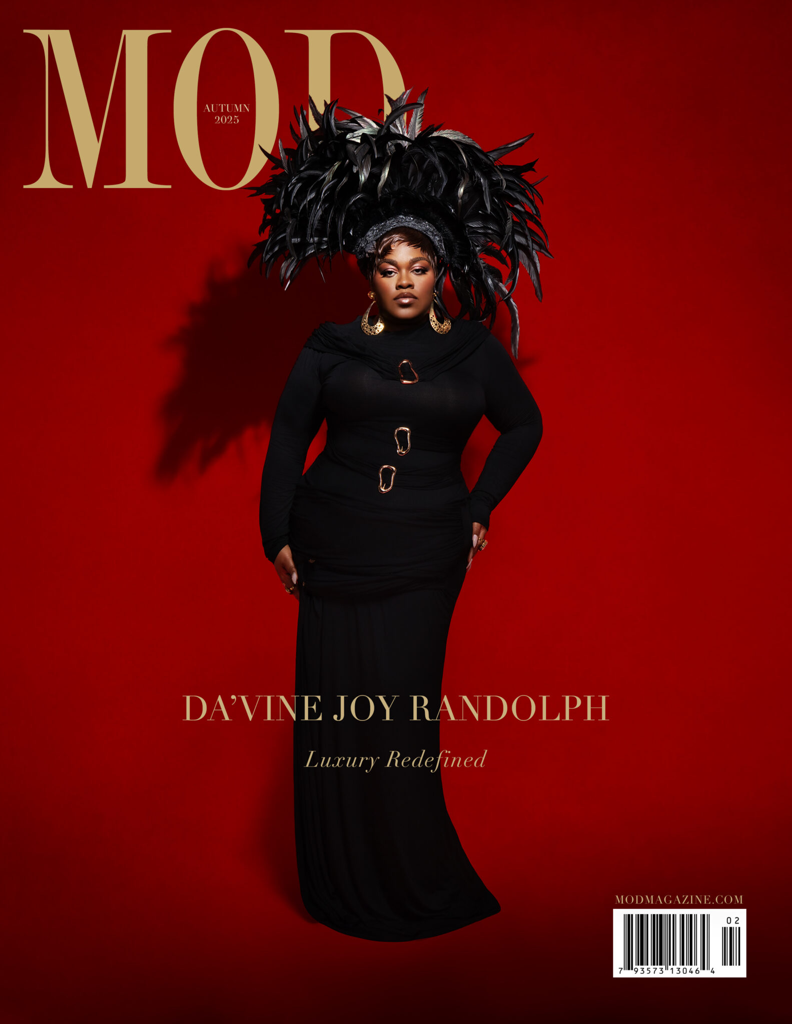 Da'Vine Joy Randolph MOD Magazine Cover Autumn 2025 Issue Luxury Redefined Eternity A24 movie