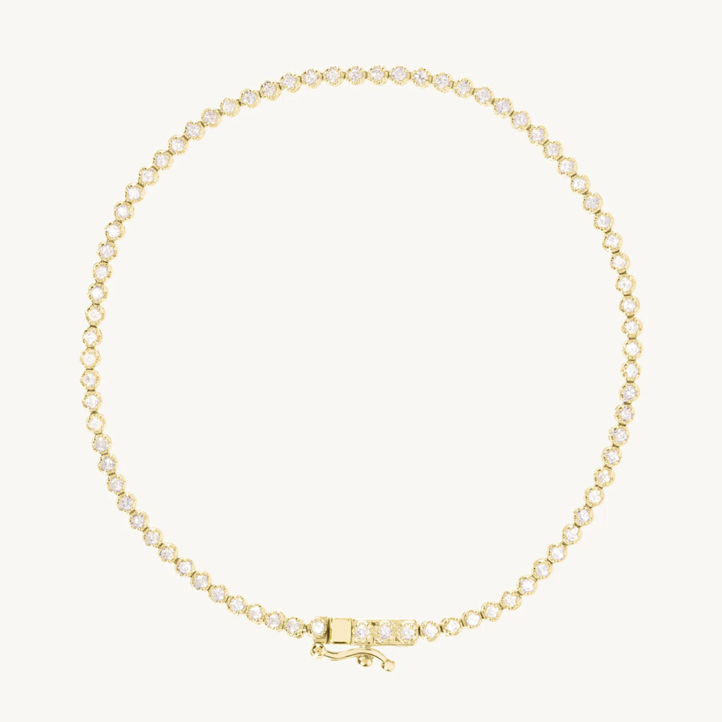 MOD Magazine Holiday Editor's Gift Guide - Catbird NYC “One O’Clock” Diamond Tennis Bracelet