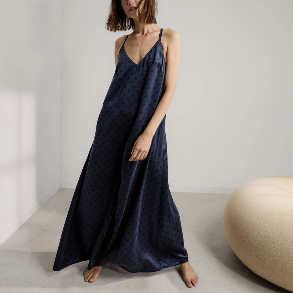 MOD Magazine Holiday Editor's Gift Guide - Lunya Washable Silk Elastic Strap Jumpsuit