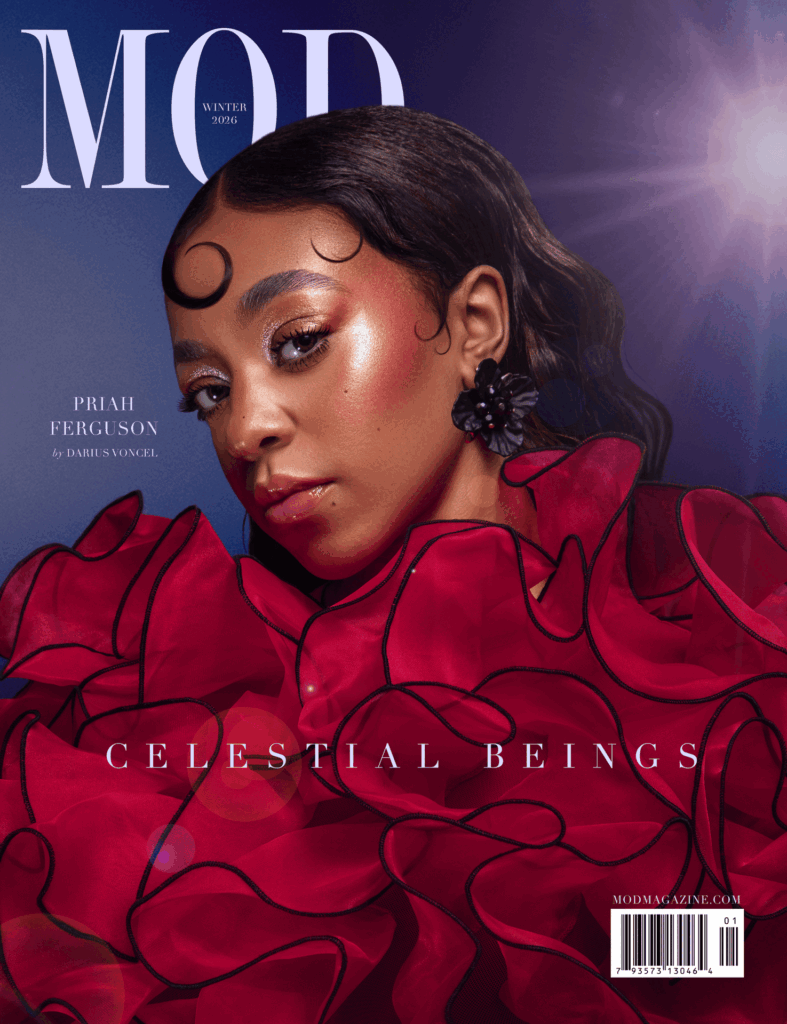 Priah Ferguson MOD Magazine Cover Winter 2026 Issue Celestial Beings