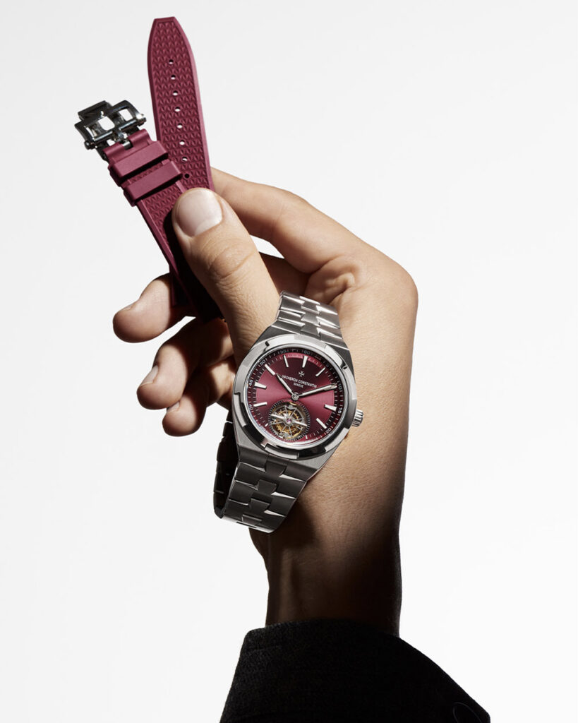 Vacheron Constantin Sets a New Tone with the Red Overseas Tourbillon
