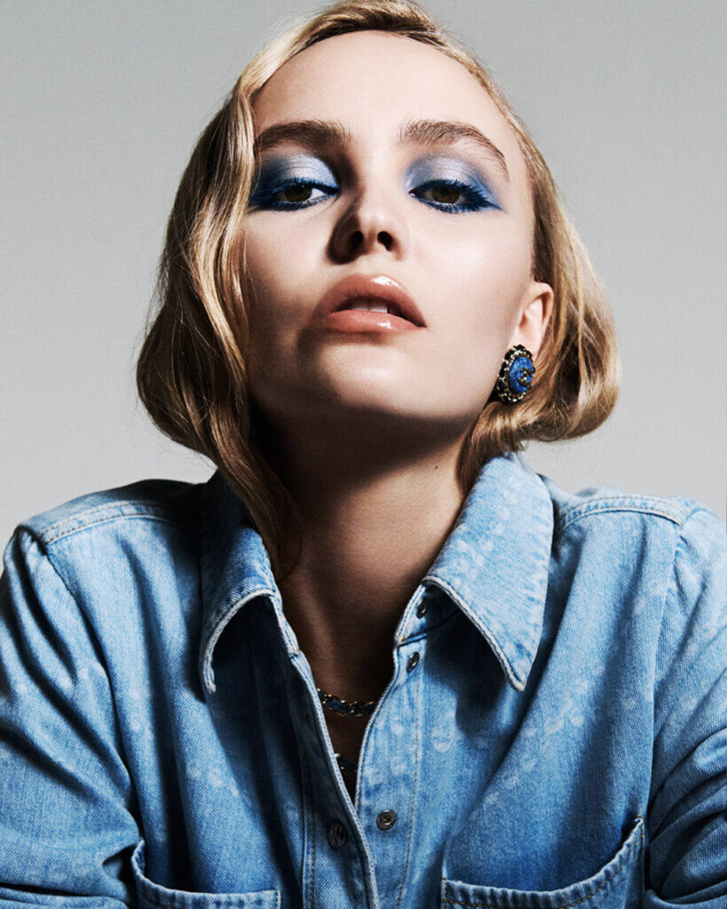Chanel Beauty Denim Collection Lily-Rose Depp - MOD Magazine