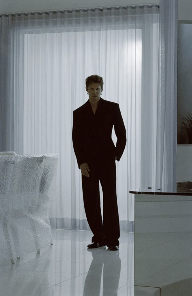 Austin Butler Embodies Modern Elegance in Saint Laurent Fall 2026