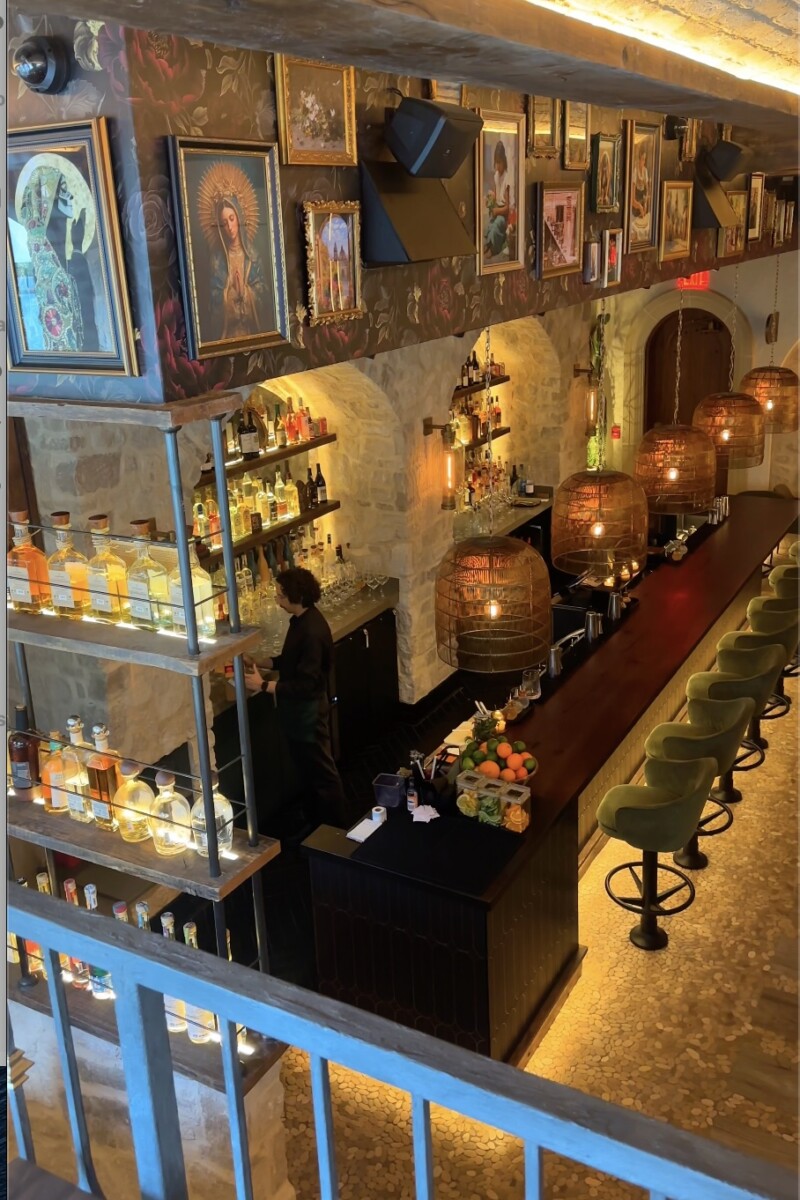 bar view