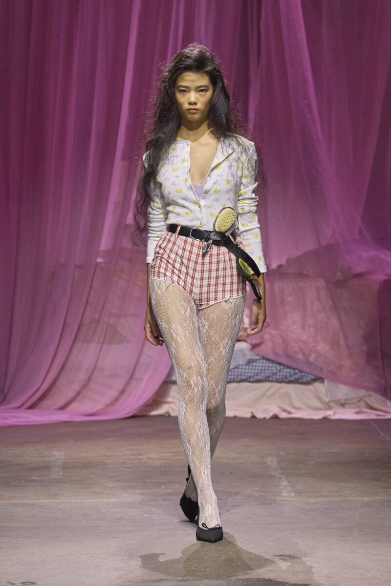 180 Strand London, 19th September 2026. A model walks in the Yuhan Wang Runway Show. © Olu Ogunshakin / Chris Yates Media
